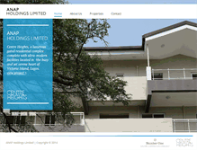 Tablet Screenshot of anapholdings.com